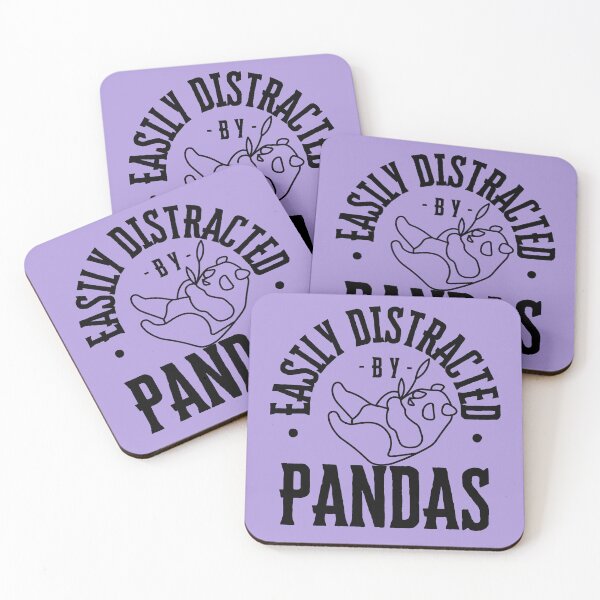 Item preview, 'Easily Distracted by... PANDAS!' designed and sold by FineArtMaster.