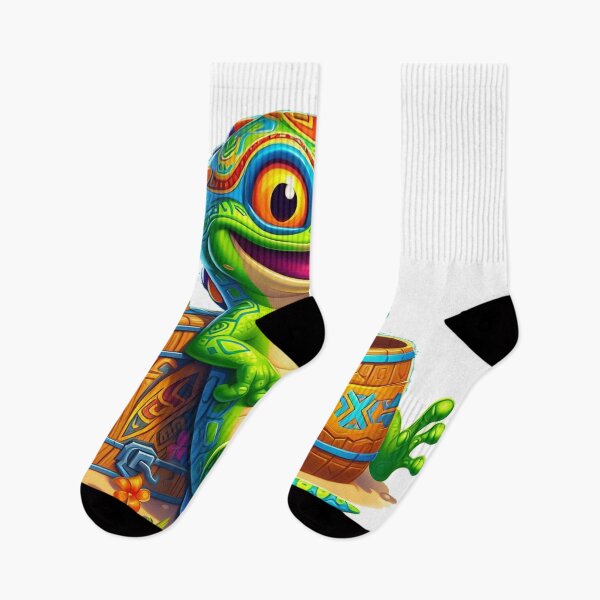 Item preview, Tropical Tiki Time Gecko designed and sold by Canaba.
