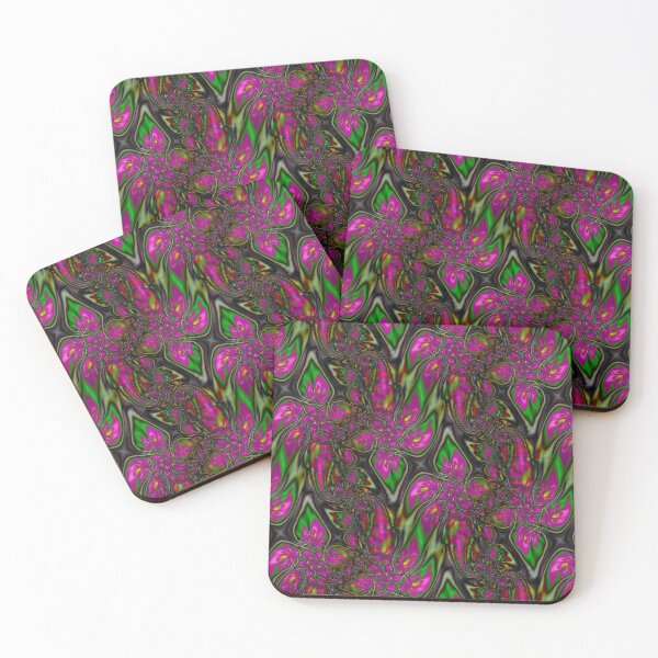 Item preview, Abstract Smudged Melting Fractal Flowers 43 designed and sold by SXW Designs.