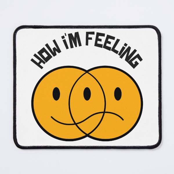 Item preview, Feelings, mixed emotions t shirt. How I’m feeling designed and sold by Sastee.