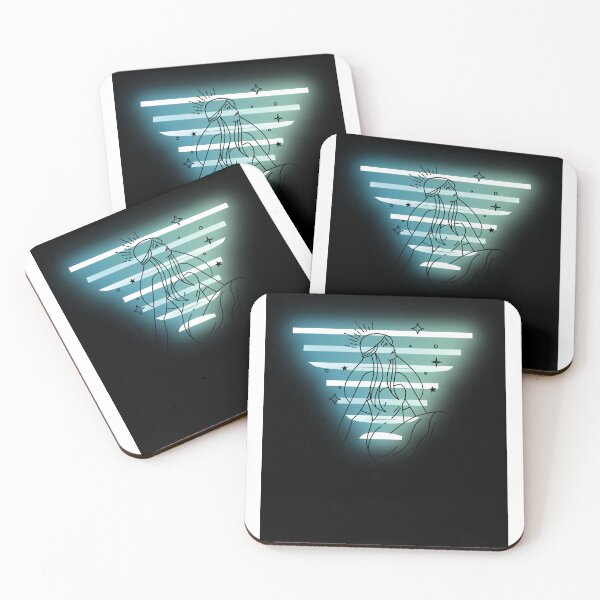 Item preview, Mystical woman in lights designed and sold by MarigoldandLily.