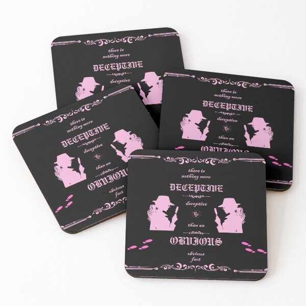Item preview, Deception - black & pink designed and sold by ProsetoPrint.
