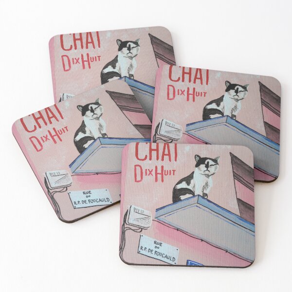 Item preview, Chat Dix Huit designed and sold by WillArthur.