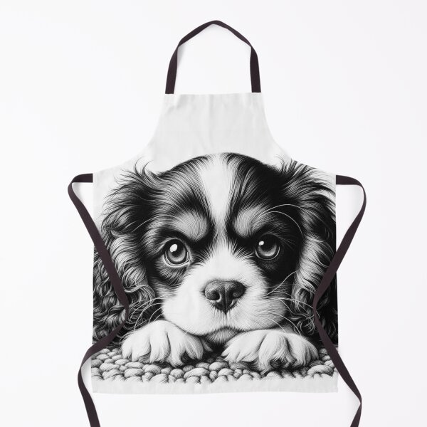 Item preview, Cavalier King Charles Spaniel puppy designed and sold by SommeryLaser.