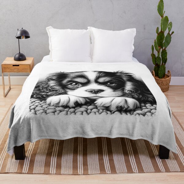 Item preview, Cavalier King Charles Spaniel puppy designed and sold by SommeryLaser.