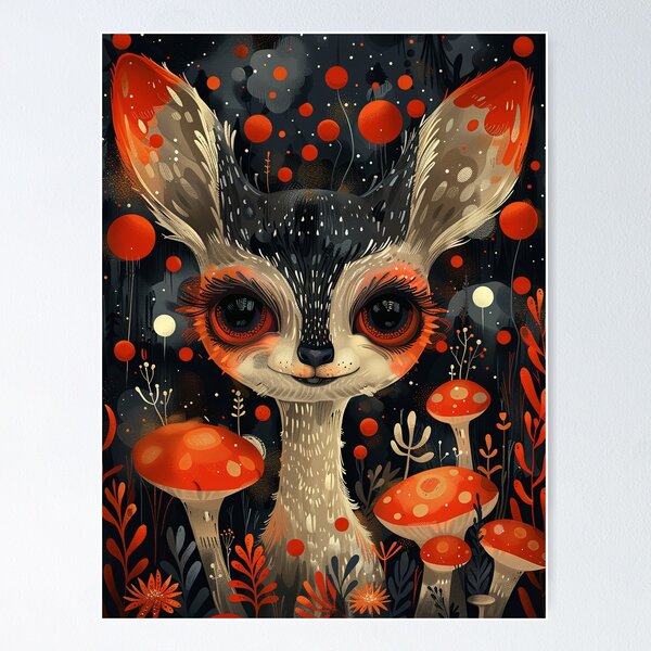 Item preview, Storybook Woodland Scene designed and sold by Retro Type.