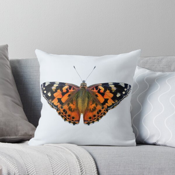 Item preview, Painted Lady Butterfly Watercolor Painting Wildlife Artwork designed and sold by Alison Langridge.