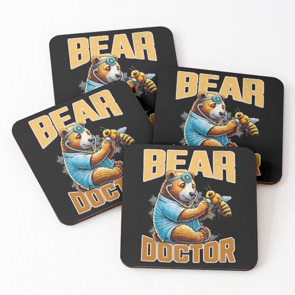Item preview, Cute Bear Doctor with Bee designed and sold by Taans-Creation.