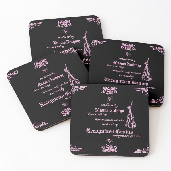 Item preview, Genius - black & pink designed and sold by ProsetoPrint.