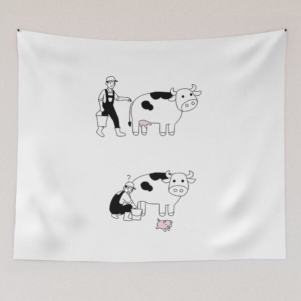 Item preview, Funny Farmer , Rancher | Hilarious Pig | Funny Cow designed and sold by SamXDesigns.