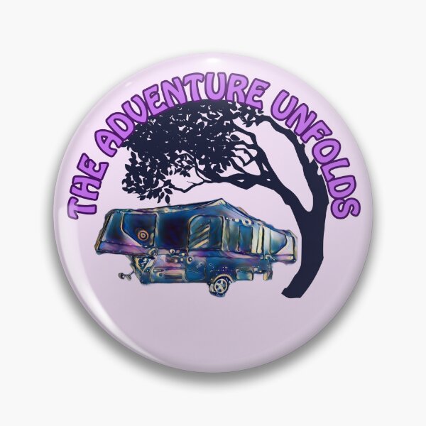Item preview, The Adventure Unfolds Starry Night Folding Caravan designed and sold by BeccaAelishe.