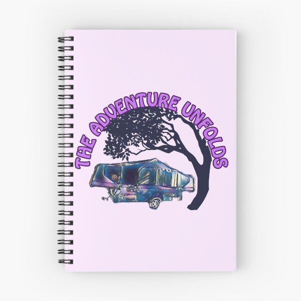 Item preview, The Adventure Unfolds Starry Night Folding Caravan designed and sold by BeccaAelishe.
