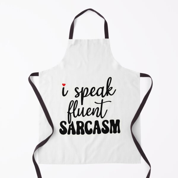 Item preview, I speak fluent sarcasm designed and sold by Made-by-Gus.