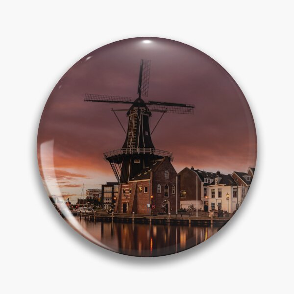 Artikelvorschau, De Adriaan | Haarlem | Netherland | Windmills | Sunset | Reflection entworfen und verkauft von Onascht.