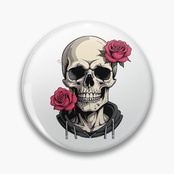 Item preview, Skull and roses designed and sold by DKunic.
