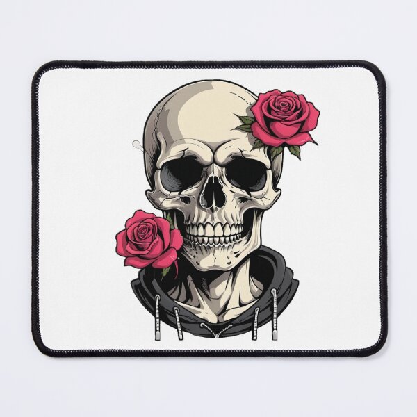 Item preview, Skull and roses designed and sold by DKunic.