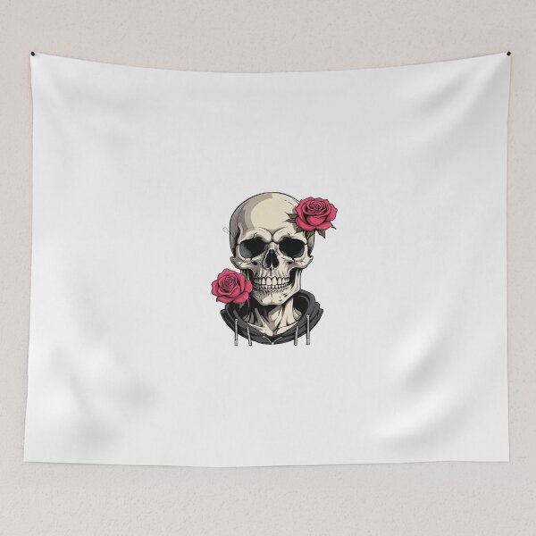 Item preview, Skull and roses designed and sold by DKunic.