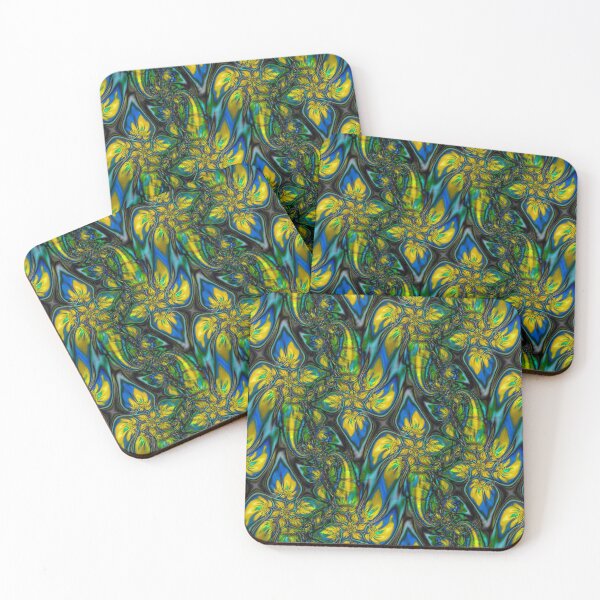Item preview, Abstract Smudged Melting Fractal Flowers 47 designed and sold by SXW Designs.