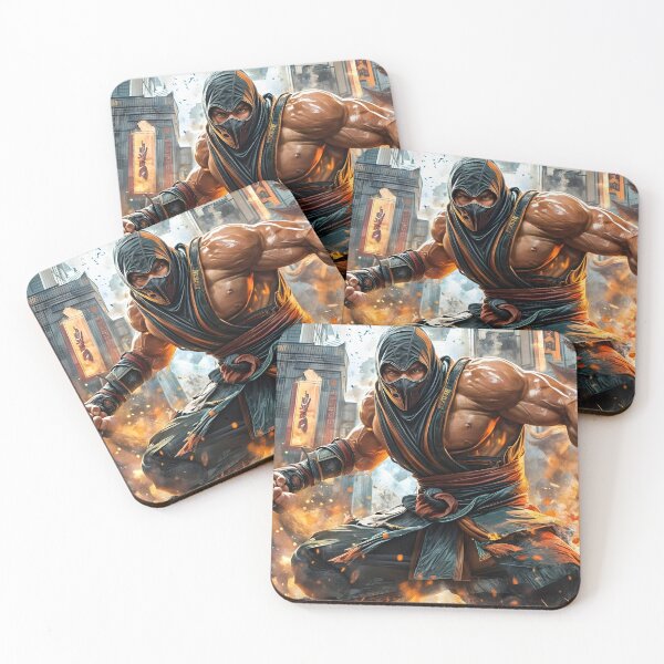 Item preview, muscular ninja designed and sold by redmoon64.