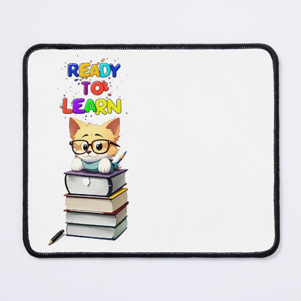 Item preview, Ready to Learn A stack of books with a cute dog sitting on top t-shirt designed and sold by WitMeme.