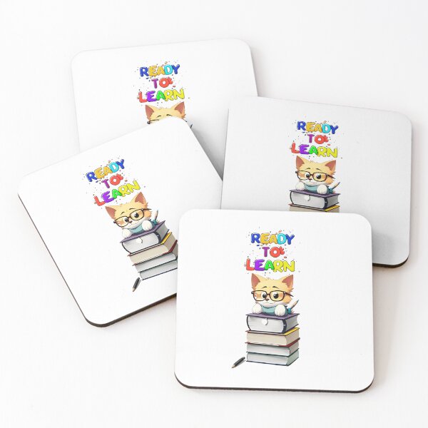 Item preview, Ready to Learn A stack of books with a cute dog sitting on top t-shirt designed and sold by WitMeme.