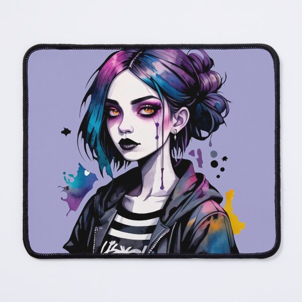 Item preview, Painter Girl - Watercolor Alt Girl Style designed and sold by MadnessEnvelope.