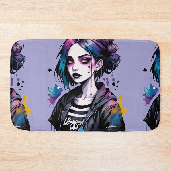 Item preview, Painter Girl - Watercolor Alt Girl Style designed and sold by MadnessEnvelope.