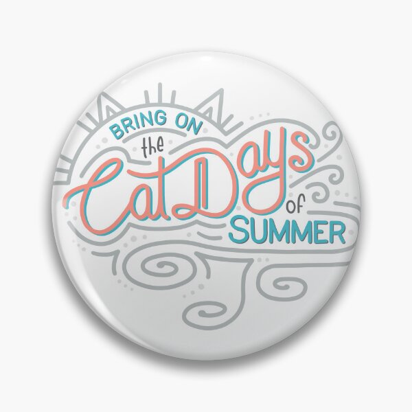 Item preview, Bring on the Cat Days of Summer Wordmark designed and sold by Carleah Unique.
