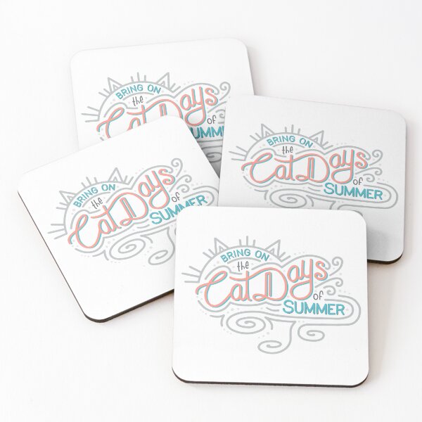 Item preview, Bring on the Cat Days of Summer Wordmark designed and sold by Carleah Unique.