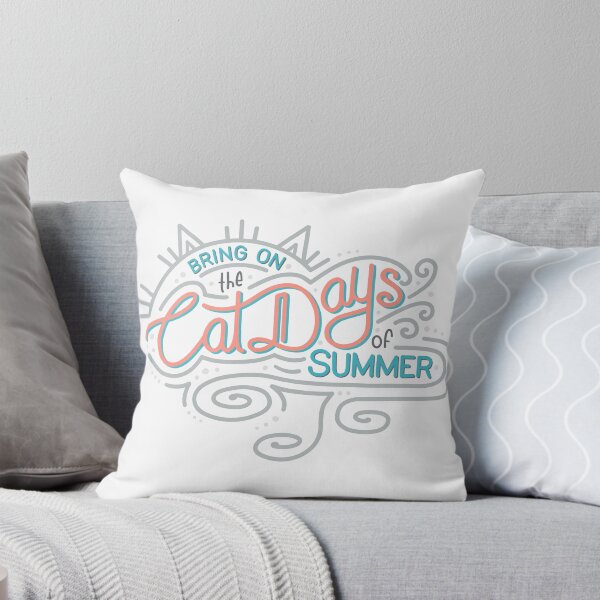 Item preview, Bring on the Cat Days of Summer Wordmark designed and sold by Carleah Unique.