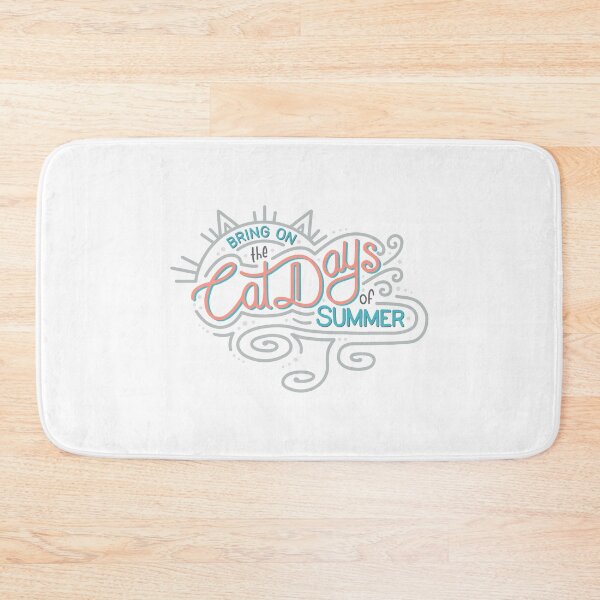 Item preview, Bring on the Cat Days of Summer Wordmark designed and sold by Carleah Unique.