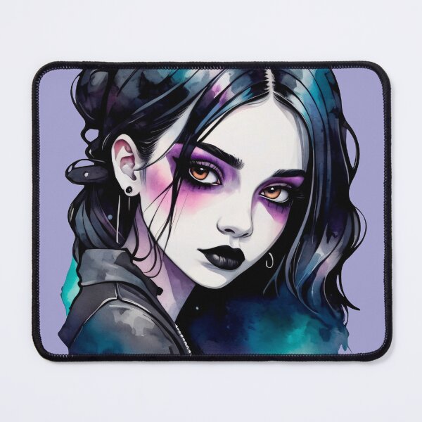 Item preview, Celestial Goth Girl Portrait designed and sold by MadnessEnvelope.