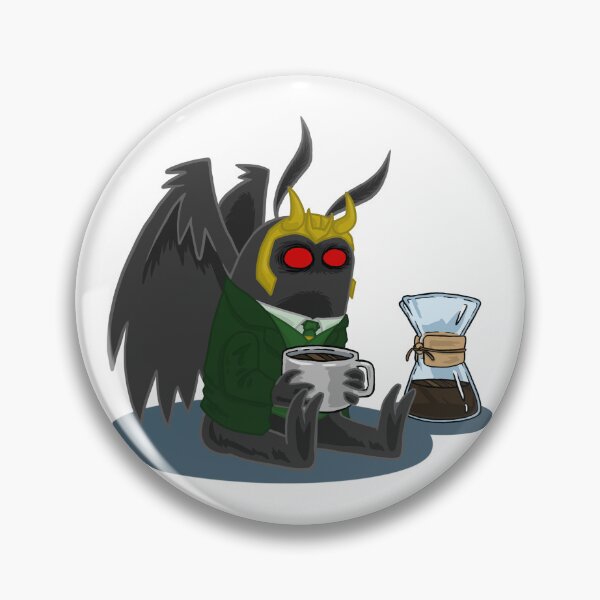 Item preview, Mothman Glorious Purpose Edition designed and sold by Dead Possum Designs.