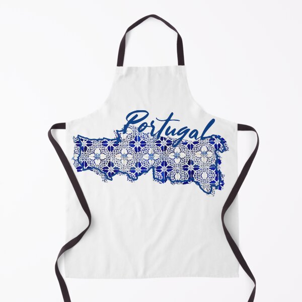 Item preview, Portugal map with blue tiles designed and sold by hateeyes.