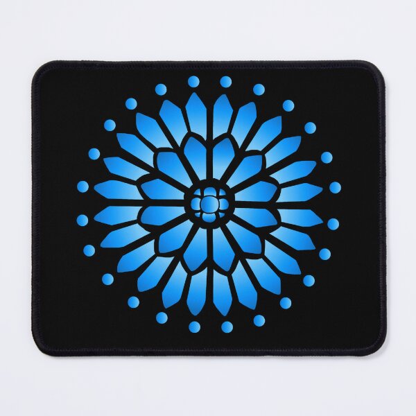 Item preview, Winter Icy Blue Snowflake Pattern designed and sold by Deborah Camp.