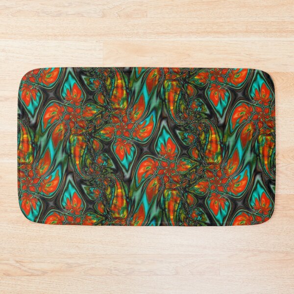 Item preview, Abstract Smudged Melting Fractal Flowers 49 designed and sold by SXW Designs.