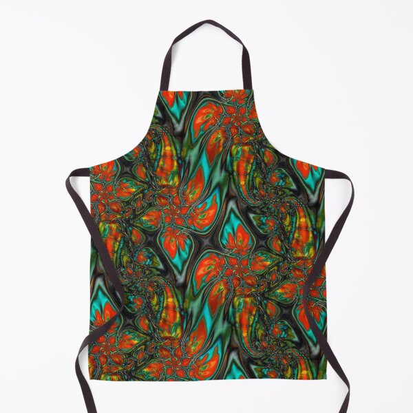 Item preview, Abstract Smudged Melting Fractal Flowers 49 designed and sold by SXW Designs.