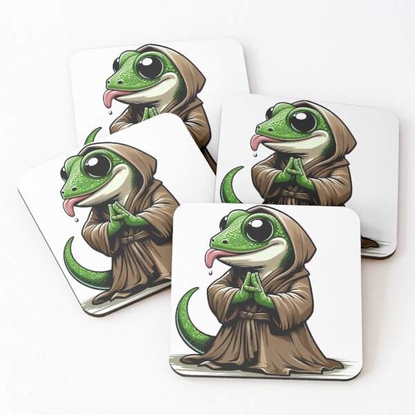 Item preview, Serenity Gecko Monk designed and sold by Canaba.