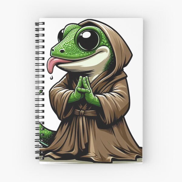 Item preview, Serenity Gecko Monk designed and sold by Canaba.