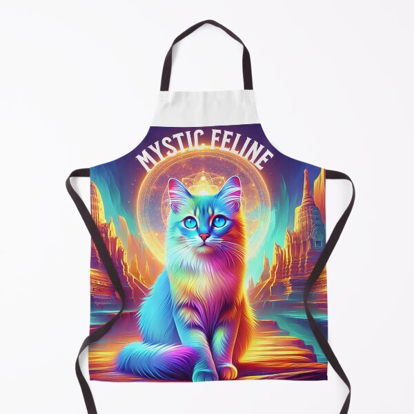 Item preview, Mystical Feline: An Enigma Filled with Magic and Mystery designed and sold by 0penvimark.