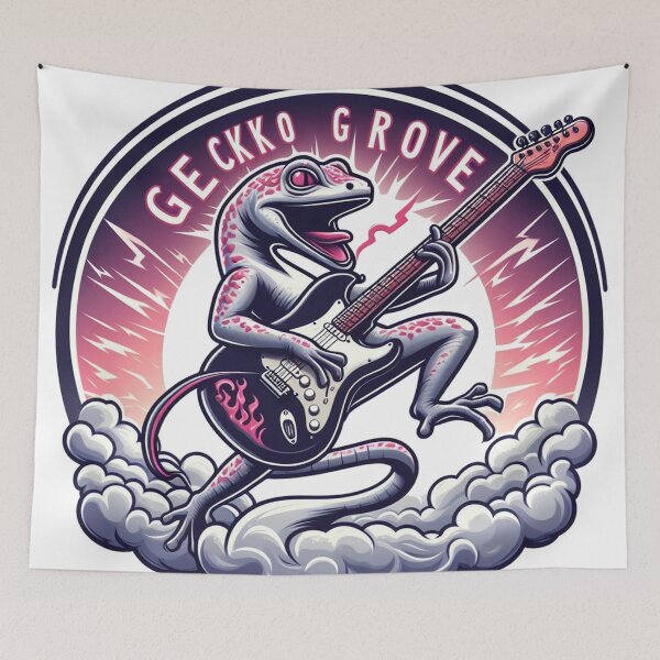 Item preview, Groovy Gecko Rockstar designed and sold by Canaba.