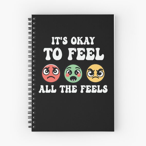 Item preview, It's Okay To Feel All The Feels, ABA Therapist, Speech Therapy, BCBA, Mental Health, RBT, AAC designed and sold by behindthefacts.