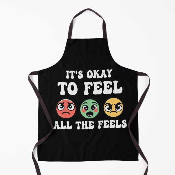 Item preview, It's Okay To Feel All The Feels, ABA Therapist, Speech Therapy, BCBA, Mental Health, RBT, AAC designed and sold by behindthefacts.