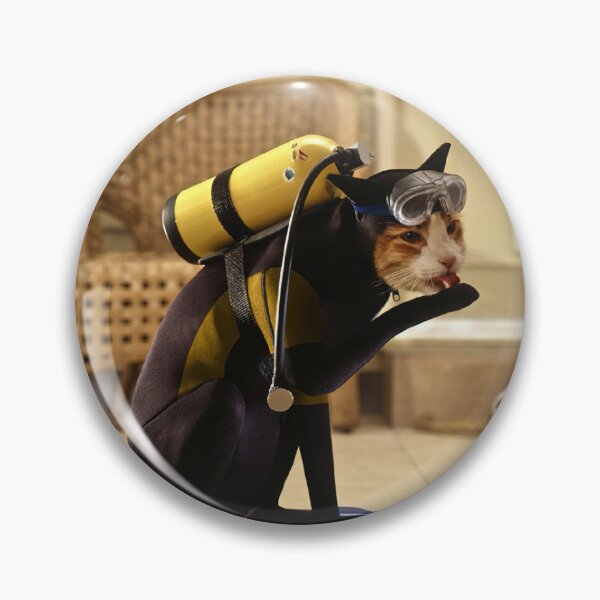 Item preview, Scuba Diver Cat designed and sold by MorningFive.
