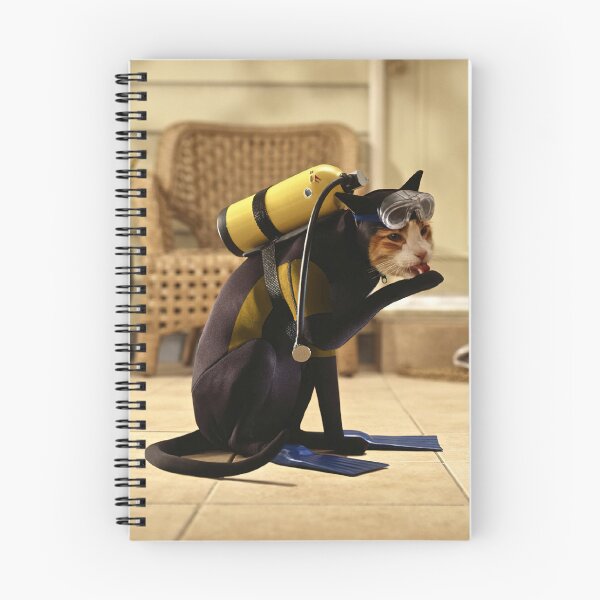 Item preview, Scuba Diver Cat designed and sold by MorningFive.