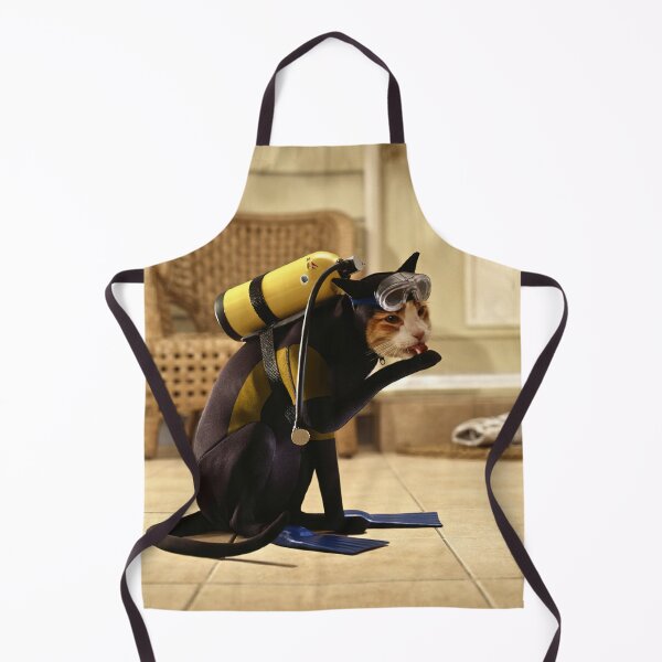 Item preview, Scuba Diver Cat designed and sold by MorningFive.