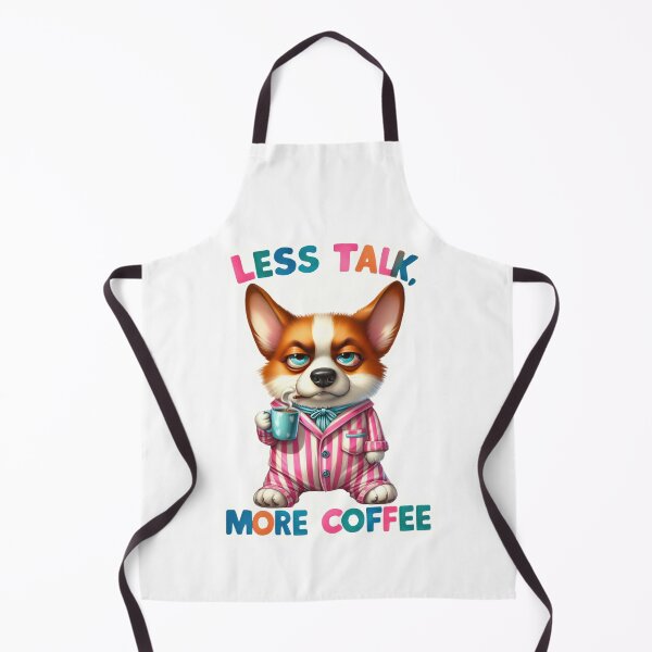 Item preview, Less talk more coffee designed and sold by Made-by-Gus.