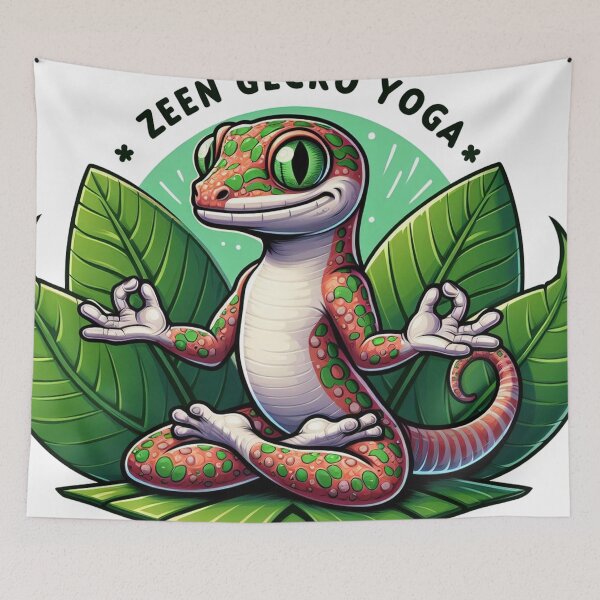 Item preview, Zen Gecko Yoga designed and sold by Canaba.