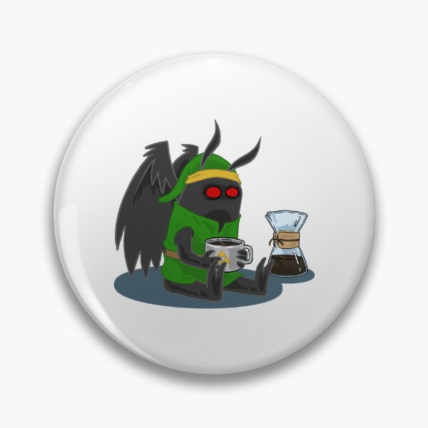 Item preview, Mothman Legendary Hero Edition designed and sold by Dead Possum Designs.