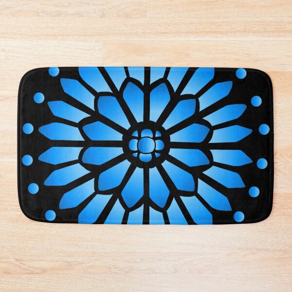 Item preview, Winter Icy Blue Snowflake Pattern designed and sold by Deborah Camp.